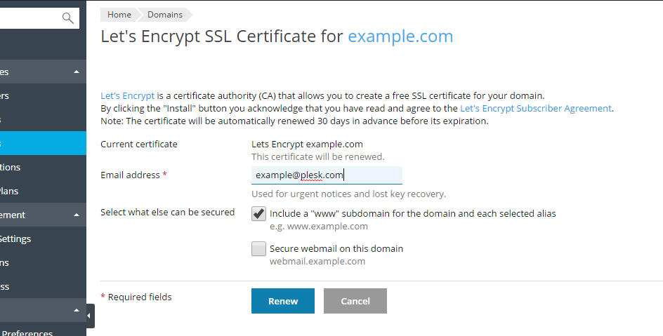 Let's Encrypt