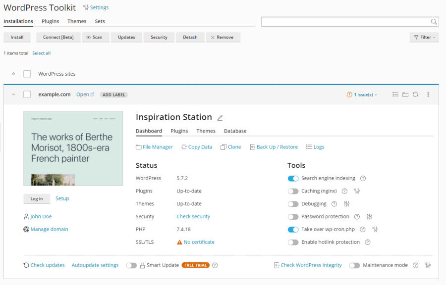 WordPress Toolkit